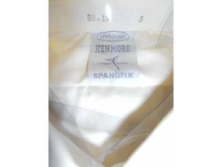 Kleding Vintage overhemd Kenmore wit maat 38