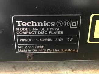 Geluid Technics SL-P222A CD speler