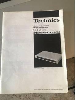 Geluid Technics ST-S6  Tuner