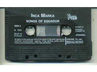 Cassettebandjes Inca Marka Songs of Equador 14 nrs cassette 1991 als NIEUW