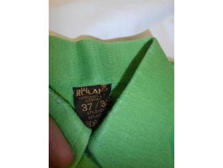 Kleding Vintage overhemd Roland groen maat 37/38