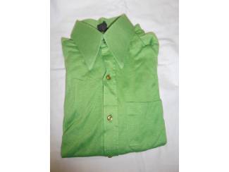 Kleding Vintage overhemd Roland groen maat 37/38