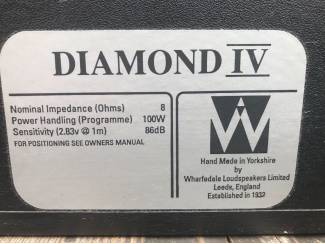 Geluid Wharfedale Diamond IV | 2-weg | 100 Watt