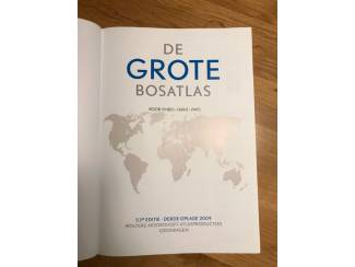 Atlassen De Grote Bosatlas 2009