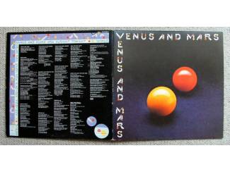 Grammofoon / Vinyl WINGS &ndash; Venus and Mars 13 nrs LP + 2 poster 1975 ZGAN