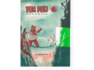 Striptijdschriften Tom Poes Weekblad 2e jrg nr. 13