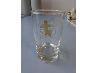 Glas en Borrelglaasjes Glas boogschutter sterrenbeeld pijl boog