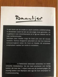 Detectives en Spanning Baantjer : de Cock en de zorgvuldige moordenaar