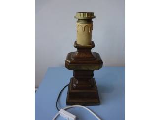 Brons lampvoet met snoer bronzen voet lamp 33 cm