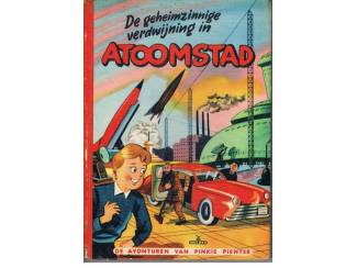 Stripboeken Pinkie Pienter–De geheimzinnige verdwijning in Atoomstad  dl 4 
