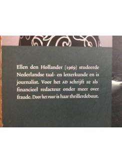 Thrillers Ellen den Hollander | Door het vuur