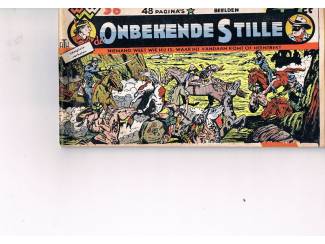 Stripboeken De Onbekende Stille nr. 36 &ndash; 1955