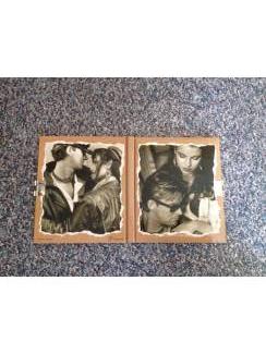 Overige Boeken en Diversen Leeg dagboek met zwart wit foto’s op kaft  dag boek tiener
