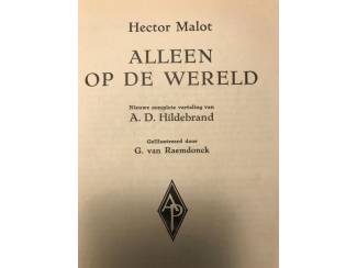 Overige Boeken en Diversen Hector Malot | Alleen op de Wereld | 1940