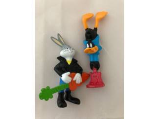 Poppetjes en Figuurtjes Looney Tunes / Warner Bros : Bugs Bunny Daffy Duck