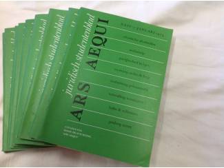 Tijdschriften Juridisch Studentenblad ARS AEQUI 1975