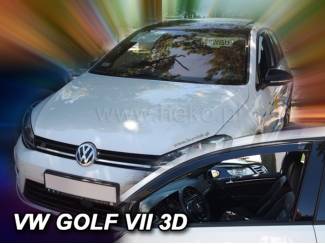 Volkswagen onderdelen Zijwindschermen visors volkswagen golf alle modellen getinte