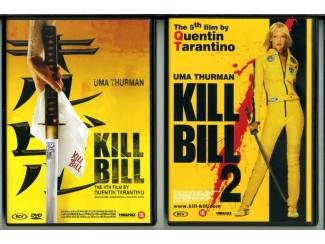 Kill Bill Vol. 1 & 2 actie film 2 DVD&rsquo;s 2003 & 2004 ZGAN