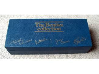 Beatles blauwe Cassette box voor 13 cassettes zeer mooie staat