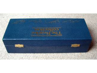 Cassettebandjes Beatles blauwe Cassette box voor 13 cassettes zeer mooie staat