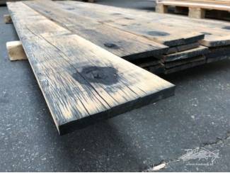 Hout en Planken Echte oud eiken wagondelen en spoorbiels planken