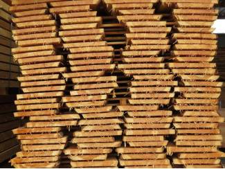 Hout en Planken Nieuwe brede Douglas schaaldelen