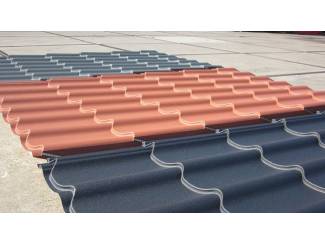 Dakpanplaten matte coating in diverse kleuren
