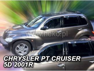 Accessoires Chrysler zijwindschermen pasvorm raamspoilers oa pt cruiser