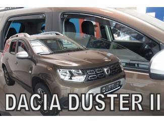 Accessoires Dacia zijwindschermen getinte raamspoilers Heko pasvorm