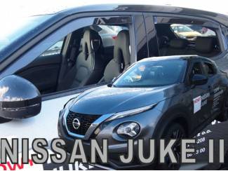 nissan oa leaf juke note zijwindschermen pasvorm smoke heko