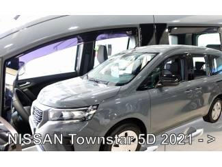 Nissan onderdelen nissan oa leaf juke note zijwindschermen pasvorm smoke heko