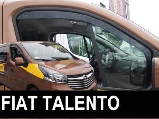 Fiat onderdelen zijwindschermen oa fiat panda pasvorm raamspoilers getinte