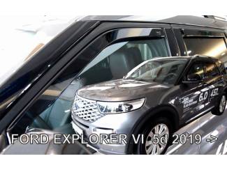 Ford onderdelen Ford zijwindschermen raamspoilers pasvorm heko oa fiesta ka