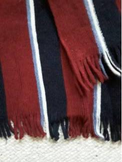 Kleding Vintage / retro - dames college sjaal met franjes -