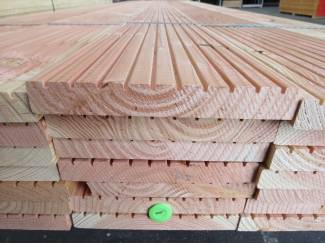 Hout en Planken Douglas vlonderdelen 1e keus, nu ook 190mm breed