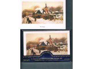 Kerst 8 dubbele kaarten met enveloppen 19 x 12,5 cm nu &euro; 3,95