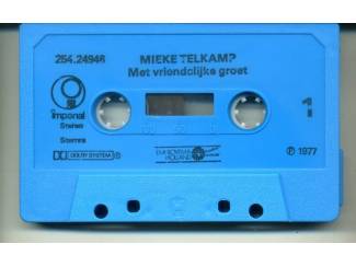 Cassettebandjes Mieke Telkamp Met vriendelijke groet 14 nrs cassette 1977 ZGAN