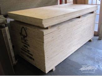 Platen en Panelen Underlayment houtplaten uit voorraad