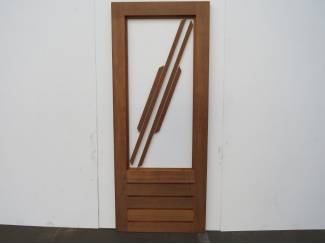 Deuren en Horren Nieuwe hardhouten balkondeuren