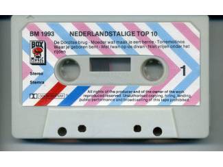 Cassettebandjes Nederlandse Top 10 1 cassette 12 nrs ZGAN