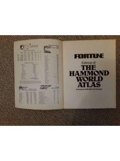 Atlassen The Hammond World Atlas - presented by Fortune -
