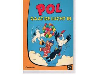 Stripboeken Pol, Pel en Pingo – nr. 26 – Pol gaat de lucht in