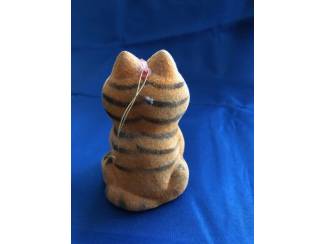 Stripfiguren Figuur Garfield achtig plastic coating pluche