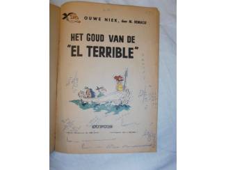 Stripboeken Ouwe Niek &ndash;  deel 9 &ndash;  Het goud van de &ldquo;El Terrible&rdquo;
