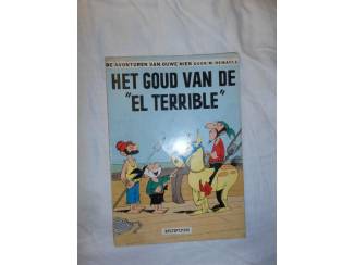 Stripboeken Ouwe Niek –  deel 9 –  Het goud van de “El Terrible”