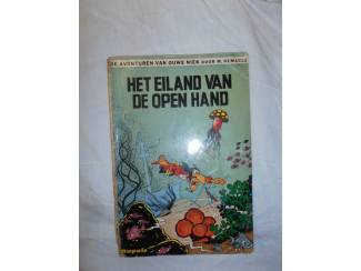 Stripboeken Ouwe Niek – deel 4 – Het eiland van de open hand