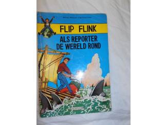 Stripboeken Flip Flink – deel 1 – Als reporter de wereld rond