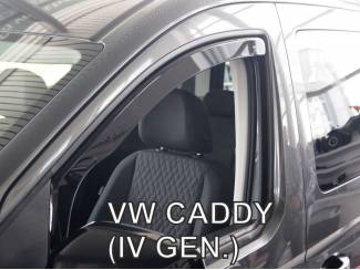 Caddy raamspoilers visors wind schermen pasvorm donker getint