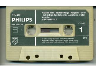 Cassettebandjes Wim Sonneveld Wim Sonneveld 12 nrs cassette 1982 18 nrs ZGAN
