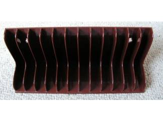 Opbermiddelen 4 Discofoon cassettebandrekjes voor totaal 48 bandjes ZGAN